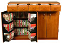 Venture Horizon Media Cabinet with Drawers 