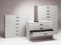 Tall Extra Deep Lateral Cabinet - 8 drawer