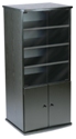 LS Series Audio 5-Shelf Cabinet with Glass Doors