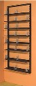 Exclusive CD Rack- Wall 512 (Black)